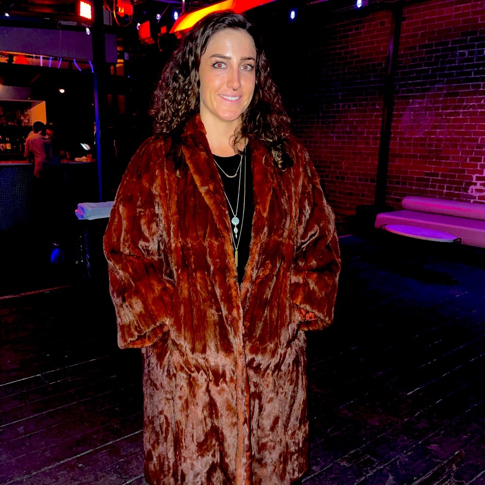 Vintage fur coat